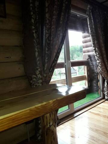 Фото номера Двухместный номер с 1 кроватью и видом на горы Загородные дома Sadyba Cherry г. Пилипец 6